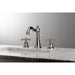 Kingston Brass American Classic Two-Handle 3-Hole Deck Mount Widespread Bathroom Faucet