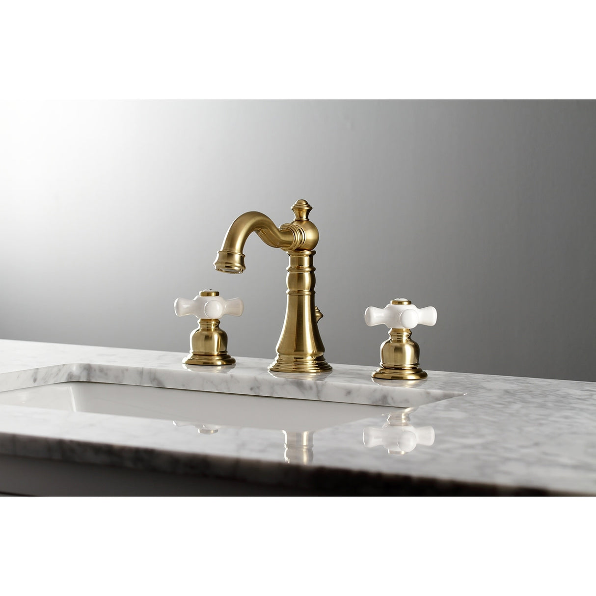 Kingston Brass American Classic 8 in. Widespread Bathroom Faucet