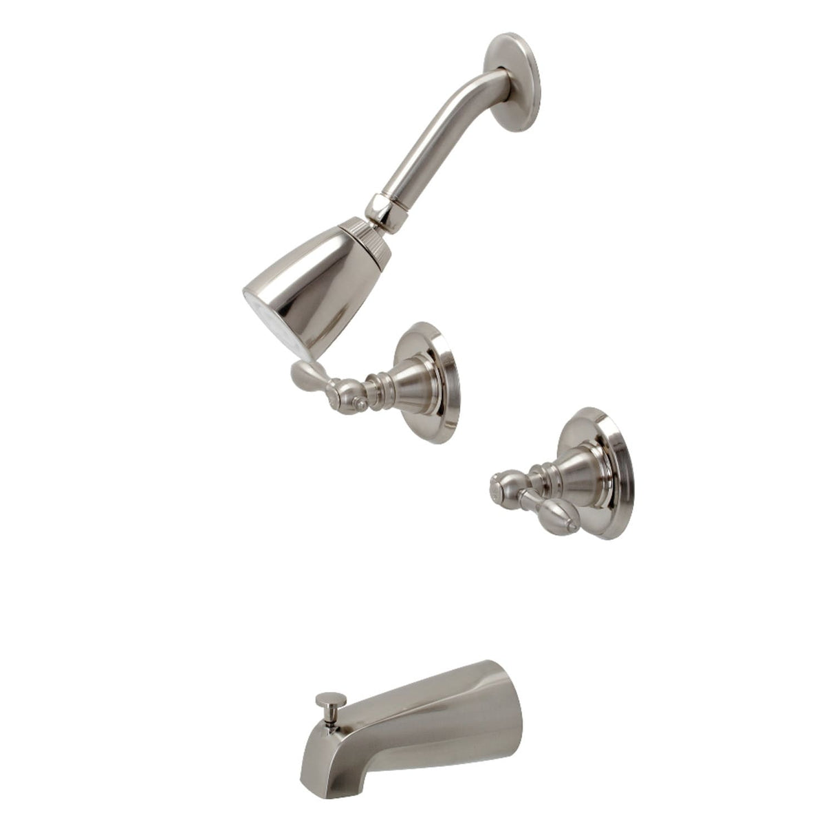 Kingston Brass American Classic Two-Handle Tub and Shower Faucet