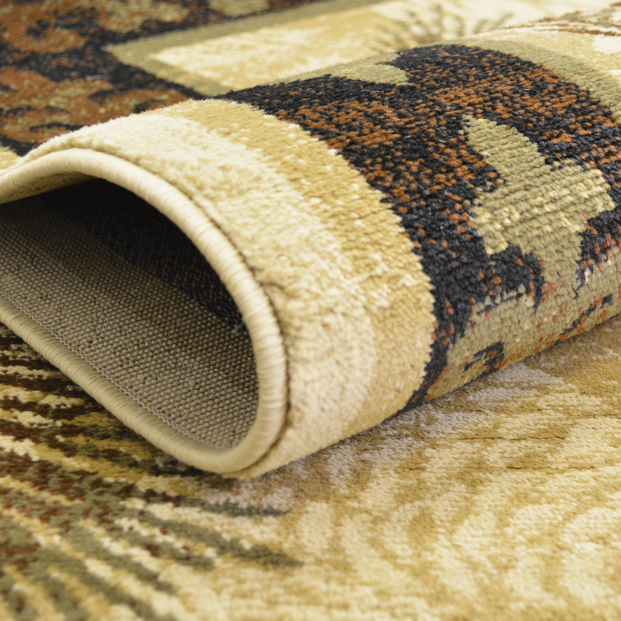 American Destination Lodge Pinecone Rug