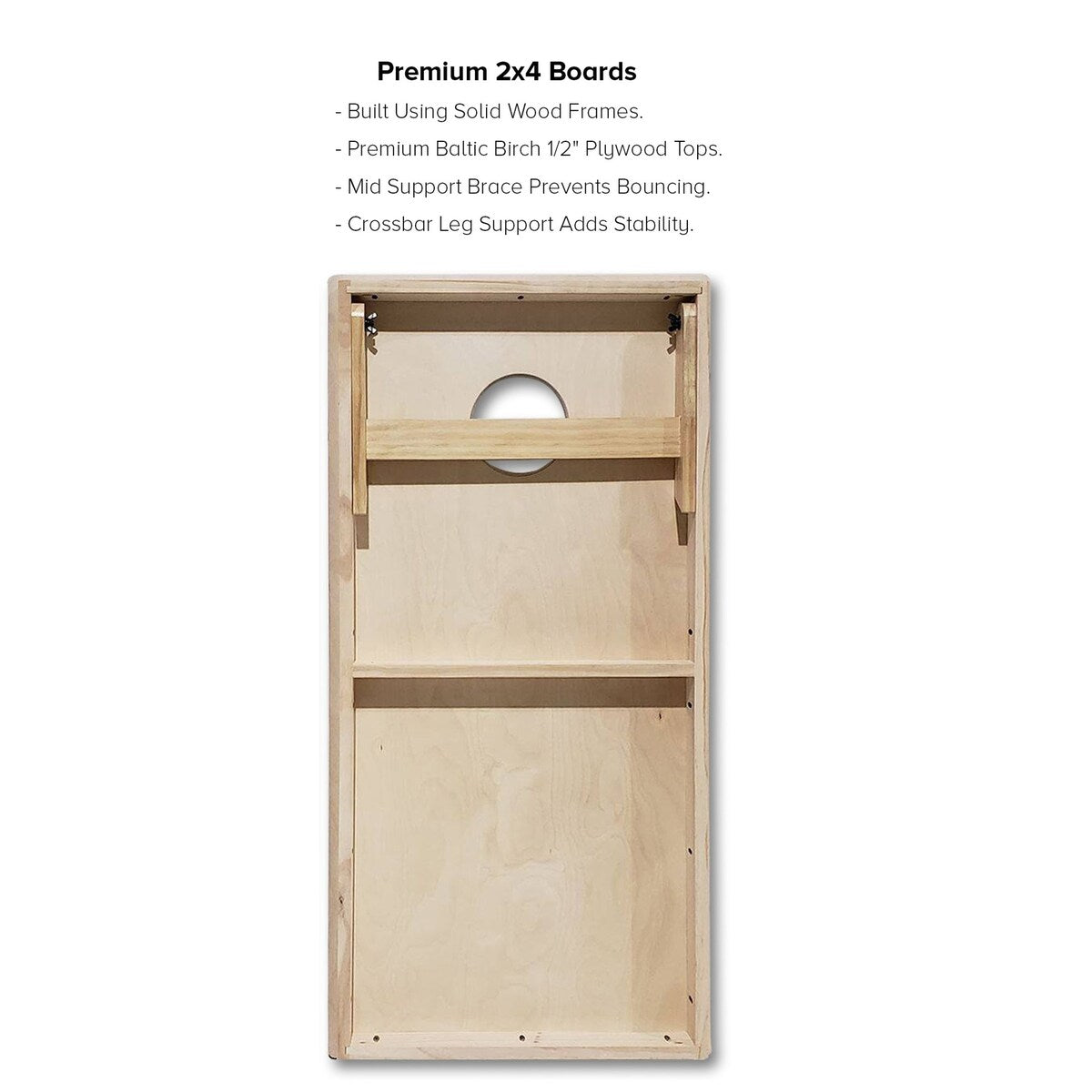 American Flag Premium 2x4 Cornhole Board Set