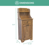 American Furniture Classics Model MPPCTO Multi Purpose Pet Cabinet with Tilt Out