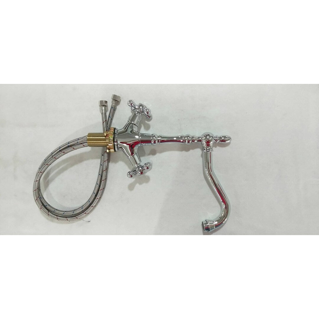 American Imaginations 19.25-in. W Above Counter White Vessel Set For 1 Hole Center Faucet