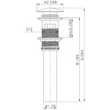 American Imaginations 19.25-in. W Above Counter White Vessel Set For 1 Hole Center Faucet