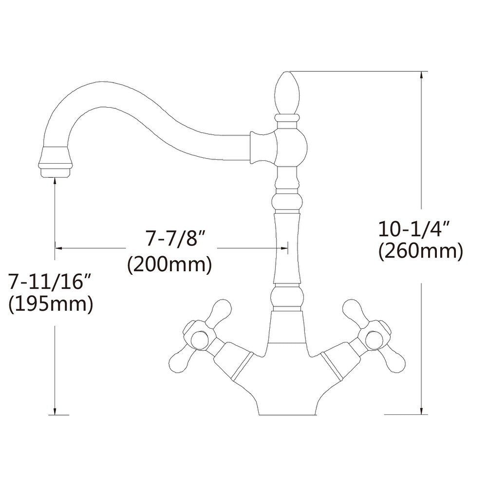 American Imaginations 19.25-in. W Above Counter White Vessel Set For 1 Hole Center Faucet
