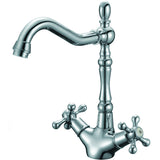 American Imaginations 19.25-in. W Above Counter White Vessel Set For 1 Hole Center Faucet