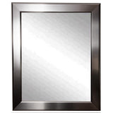 American Made Rayne Sleek Stainless Silver Wall/ Vanity Mirror