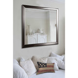 American Made Rayne Sleek Stainless Silver Wall/ Vanity Mirror