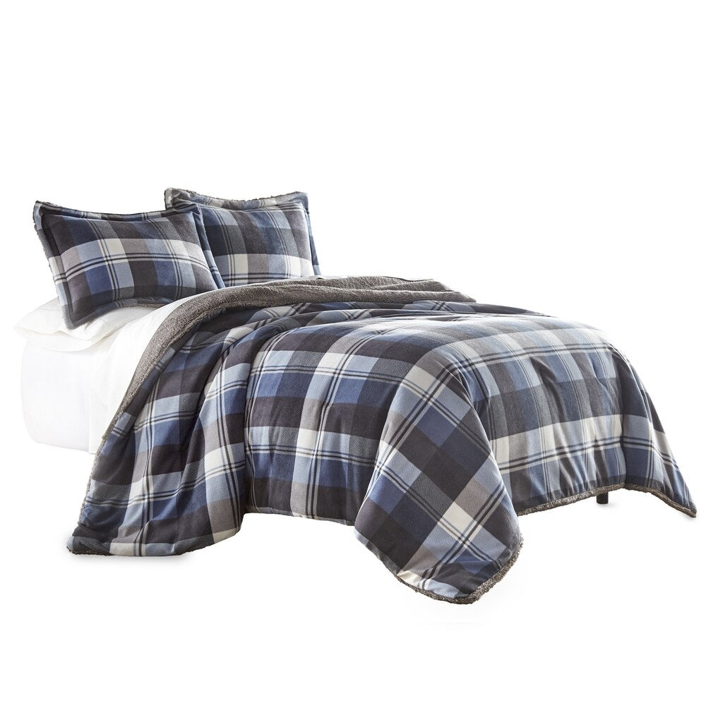 American Outdoorsman Montauk Plaid Comforter Set Queen