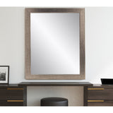 American Value Silver Studio Vanity Wall Mirror