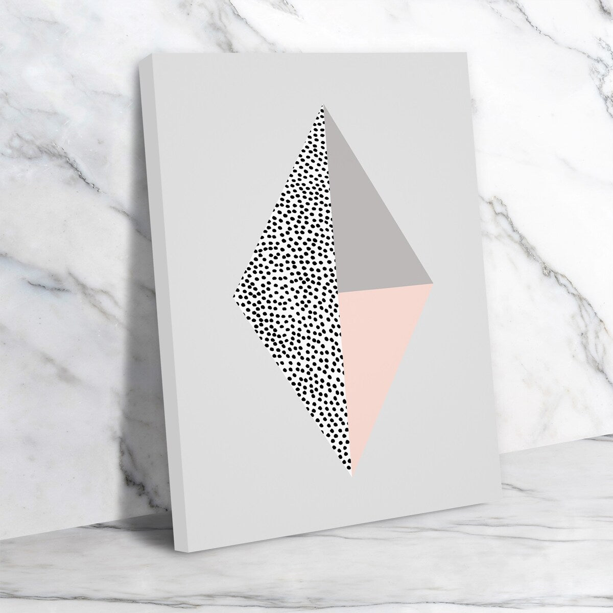 Americanflat - 8" x 10" Blackdots by Nanamia Design Wrapped Canvas Wall Art
