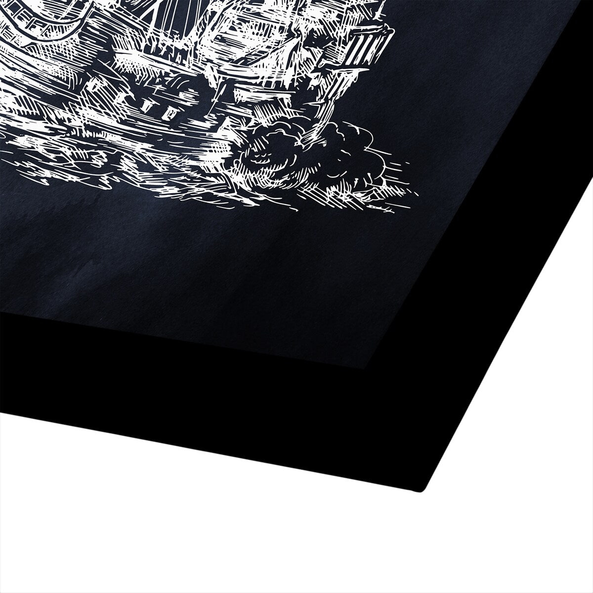 Americanflat - 8" x 10" Ship 1 by Coastal Print & Design Wrapped Canvas Wall Art