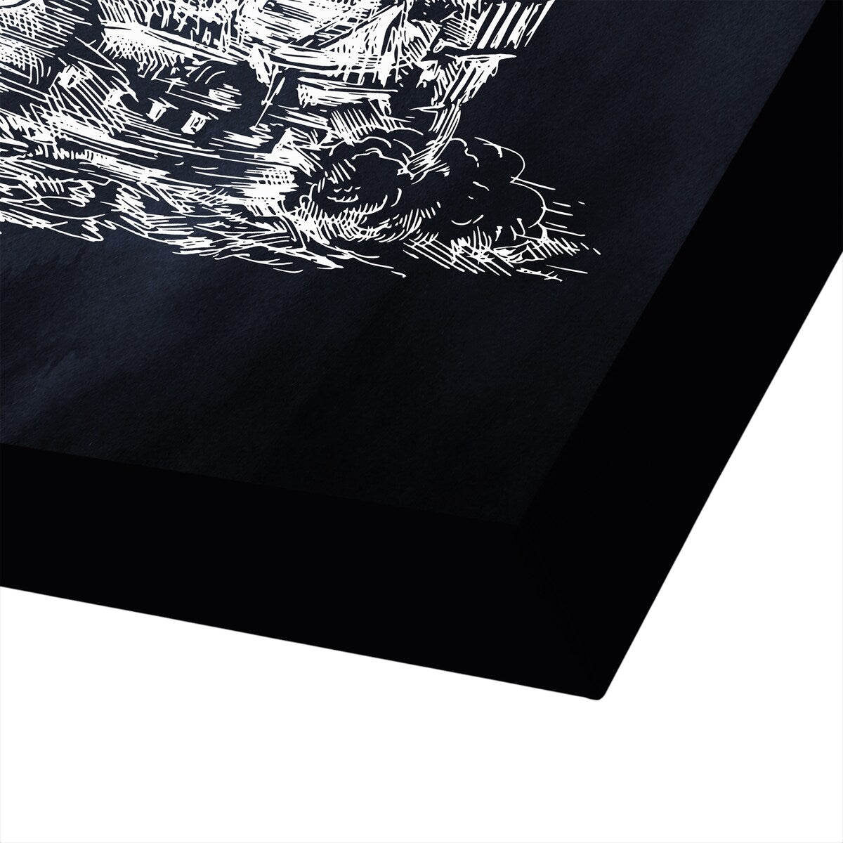 Americanflat - 8" x 10" Ship 1 by Coastal Print & Design Wrapped Canvas Wall Art