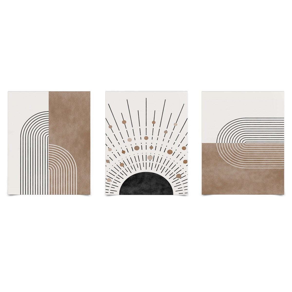 Americanflat - Abstract Wall Art Set - Abstract Mid Century Art by Artvir