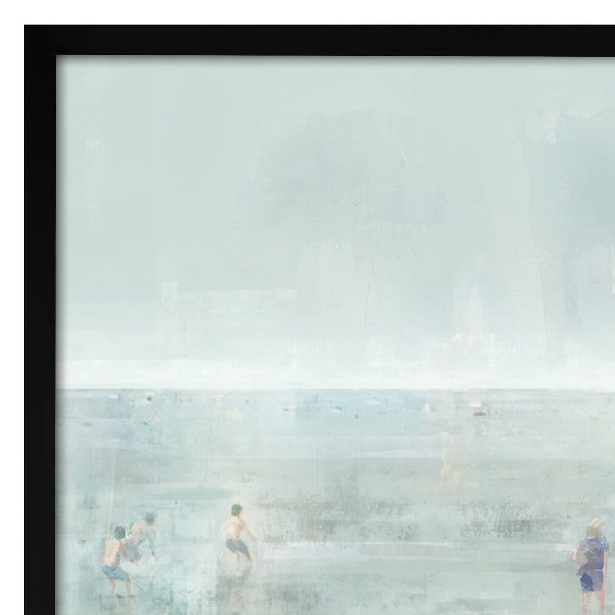Americanflat - Abstract Wall Art Set - Emerald Beach II, by PI Creative Art