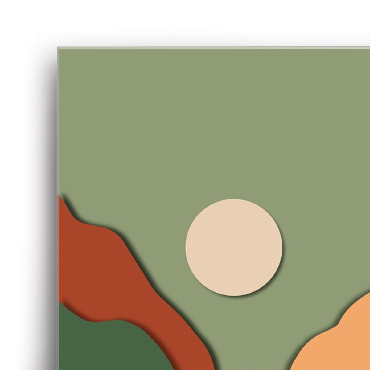 Americanflat - Abstract Wall Art Set - Retro Lemon Cut by Miho Art Studio