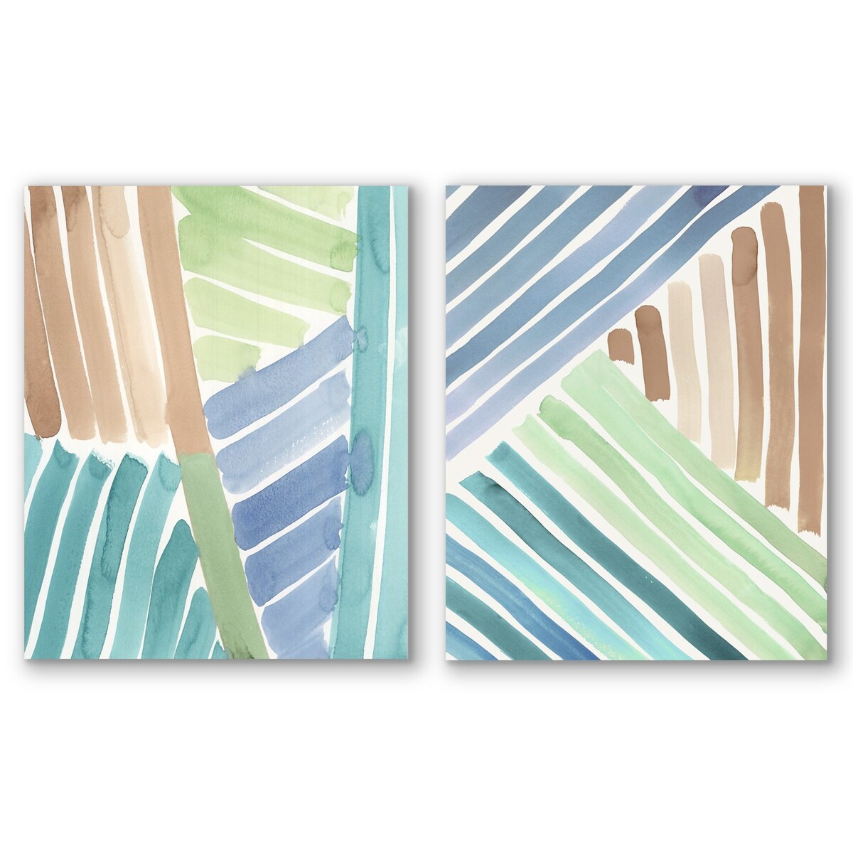 Americanflat - Abstract Wall Art Set - Spectral Symphony I, by PI Creative Art