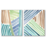 Americanflat - Abstract Wall Art Set - Spectral Symphony I, by PI Creative Art