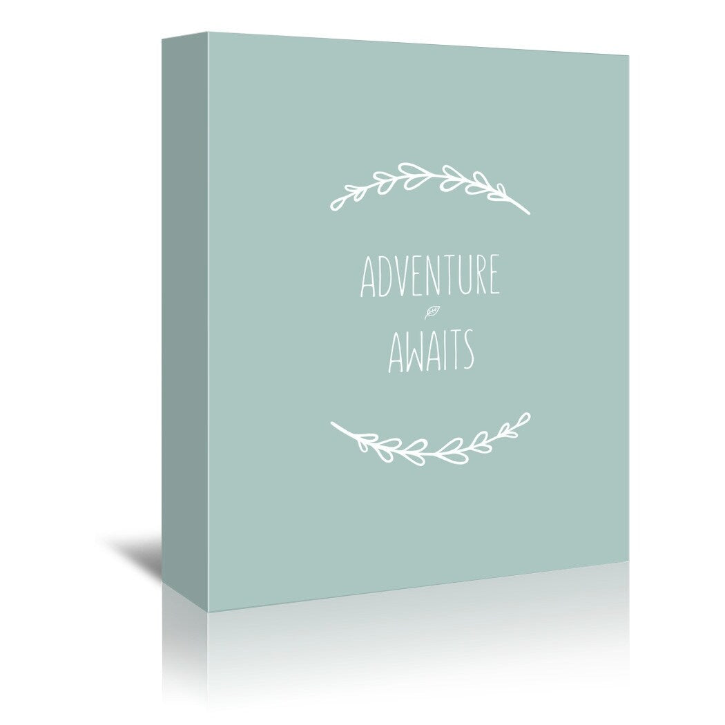 Americanflat - Adventure Awaits by Kate Shephard - 8"x10"