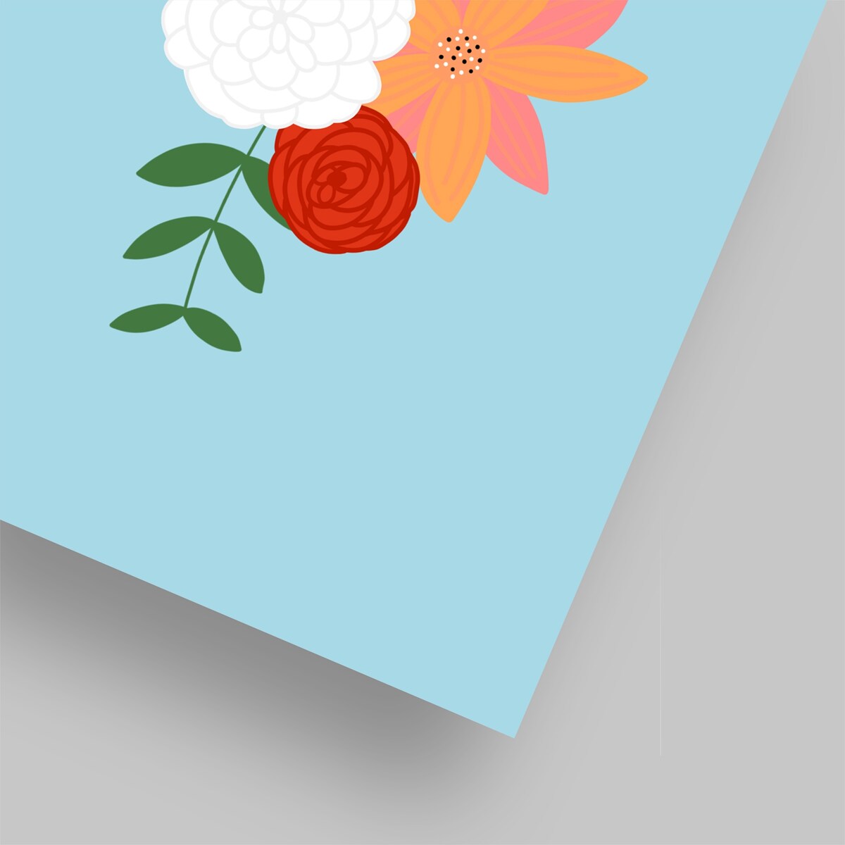 Americanflat - Floral by Ella Seymour Design - 16"x20" Poster Art Print