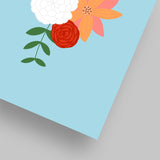 Americanflat - Floral by Ella Seymour Design - 16"x20" Poster Art Print