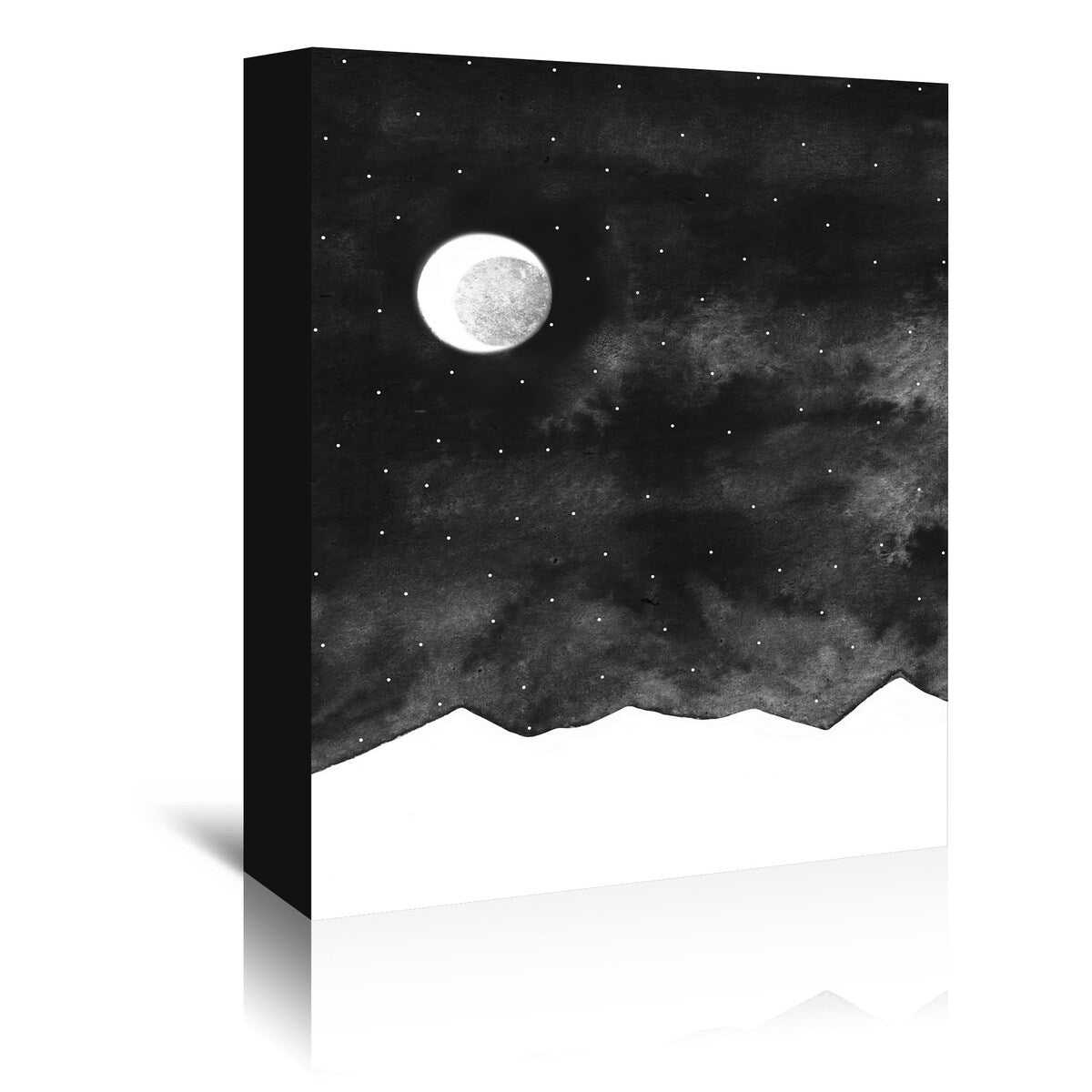 Americanflat - Moonlight by Antonia Jurgens - 8" x 10" Wrapped Canvas Wall Art