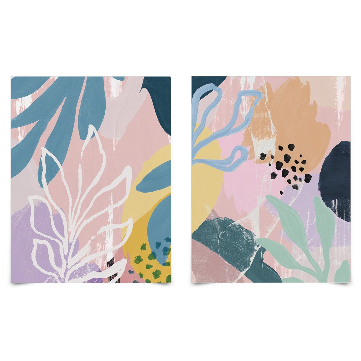 Americanflat - Rustic Wall Art Set - Sea Meadow 2, by Sisi and Seb