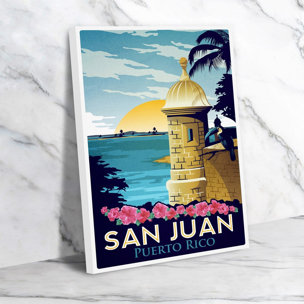Americanflat - San Juan Pr by Matthew Schnepf - 8"x10" Wrapped Canvas Wall Art