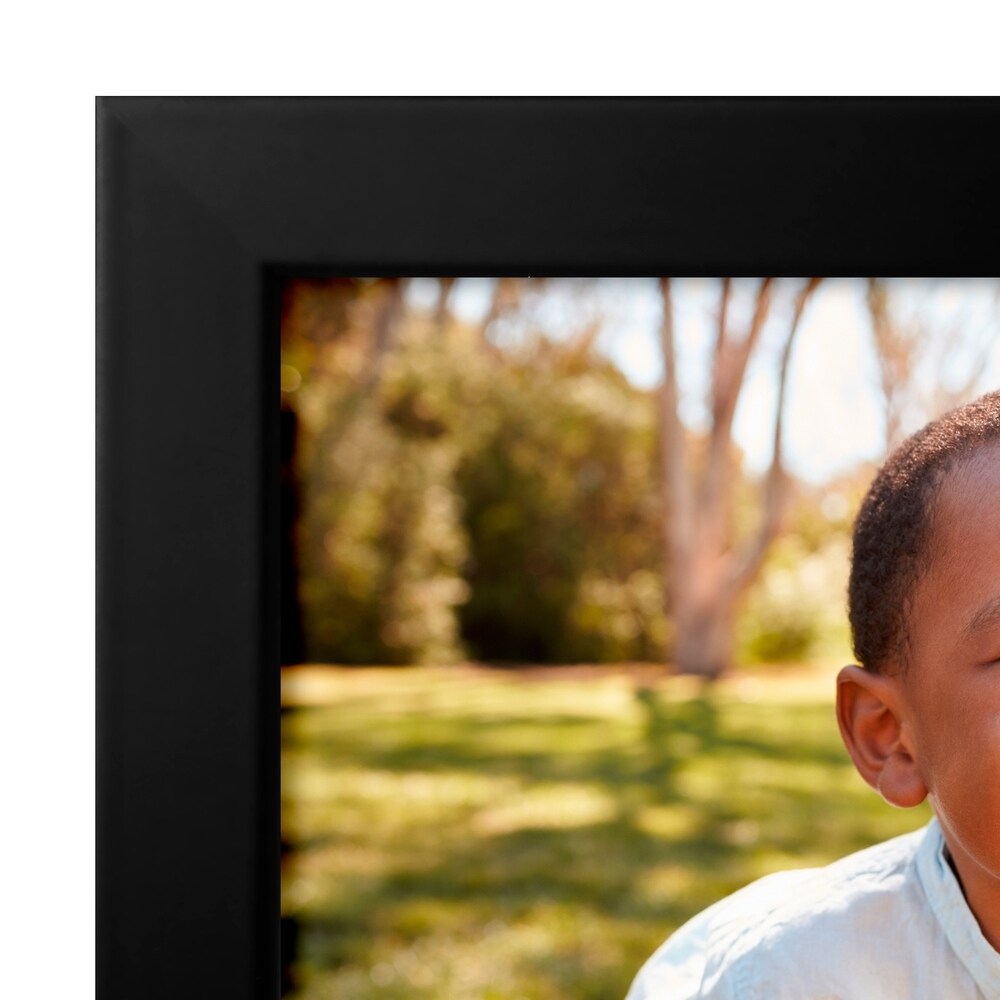 Americanflat 4x6 Picture Frame, Black, 2 Pack