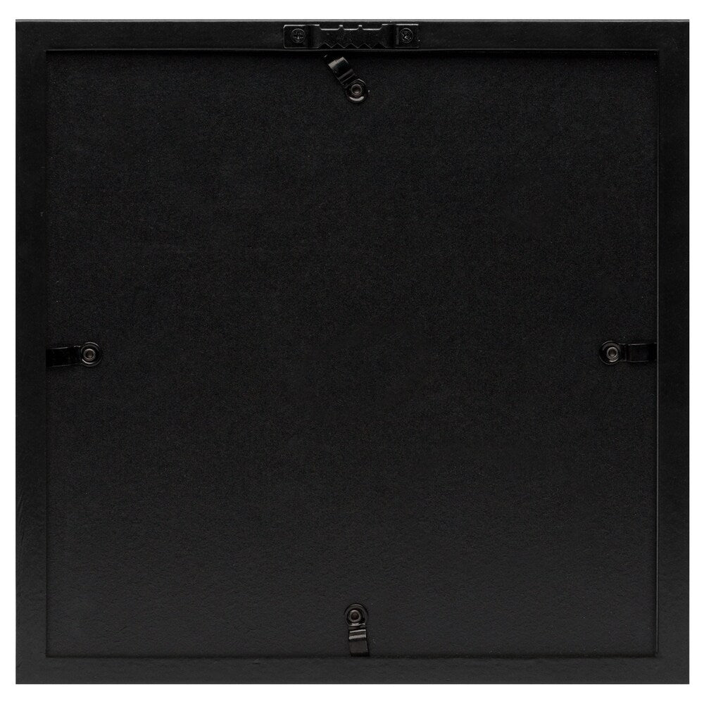 Americanflat 8x8 Inch Uncork & Unwind Shadow Box Frame, Black