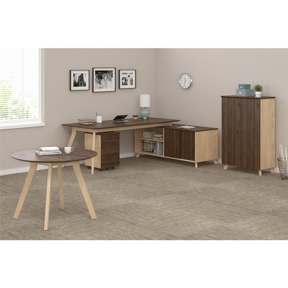 Ameriwood Home AX1 Walnut Meeting Table