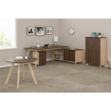 Ameriwood Home AX1 Walnut Meeting Table