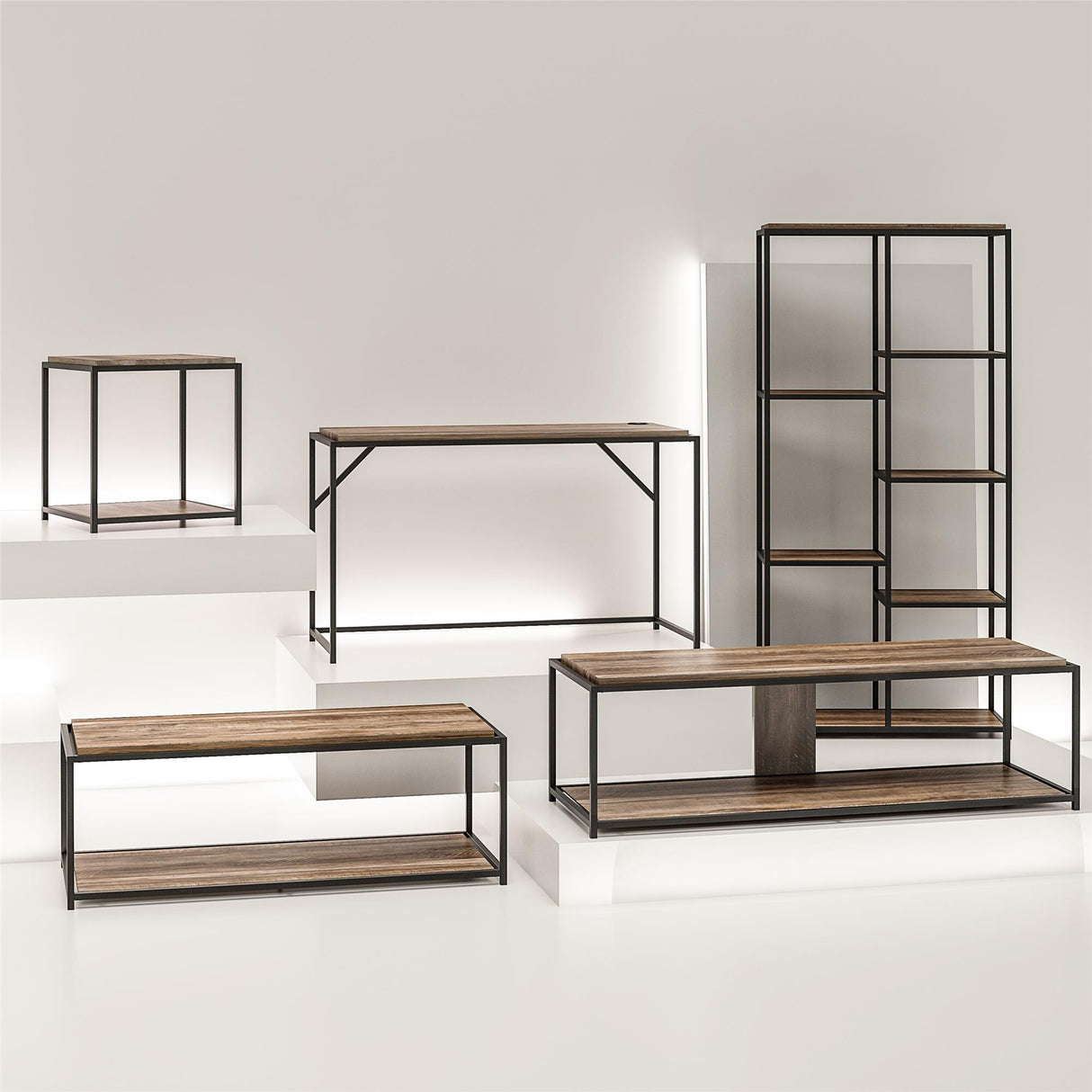 Ameriwood Home Machias 5 Shelf Bookcase