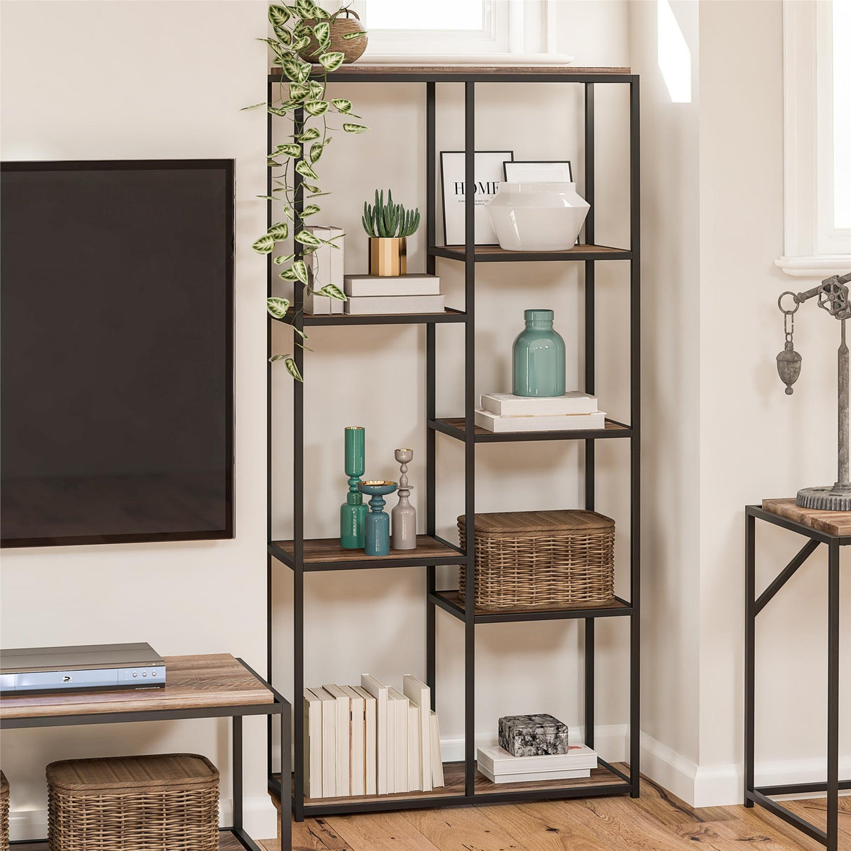 Ameriwood Home Machias 5 Shelf Bookcase