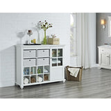 Ameriwood Home Reese Park 4-bin Storage Cabinet