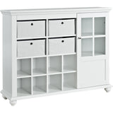 Ameriwood Home Reese Park 4-bin Storage Cabinet