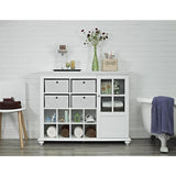 Ameriwood Home Reese Park 4-bin Storage Cabinet