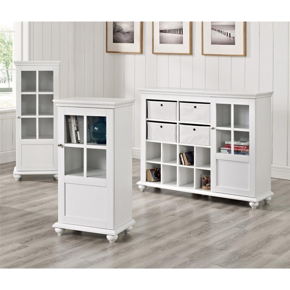 Ameriwood Home Reese Park 4-bin Storage Cabinet
