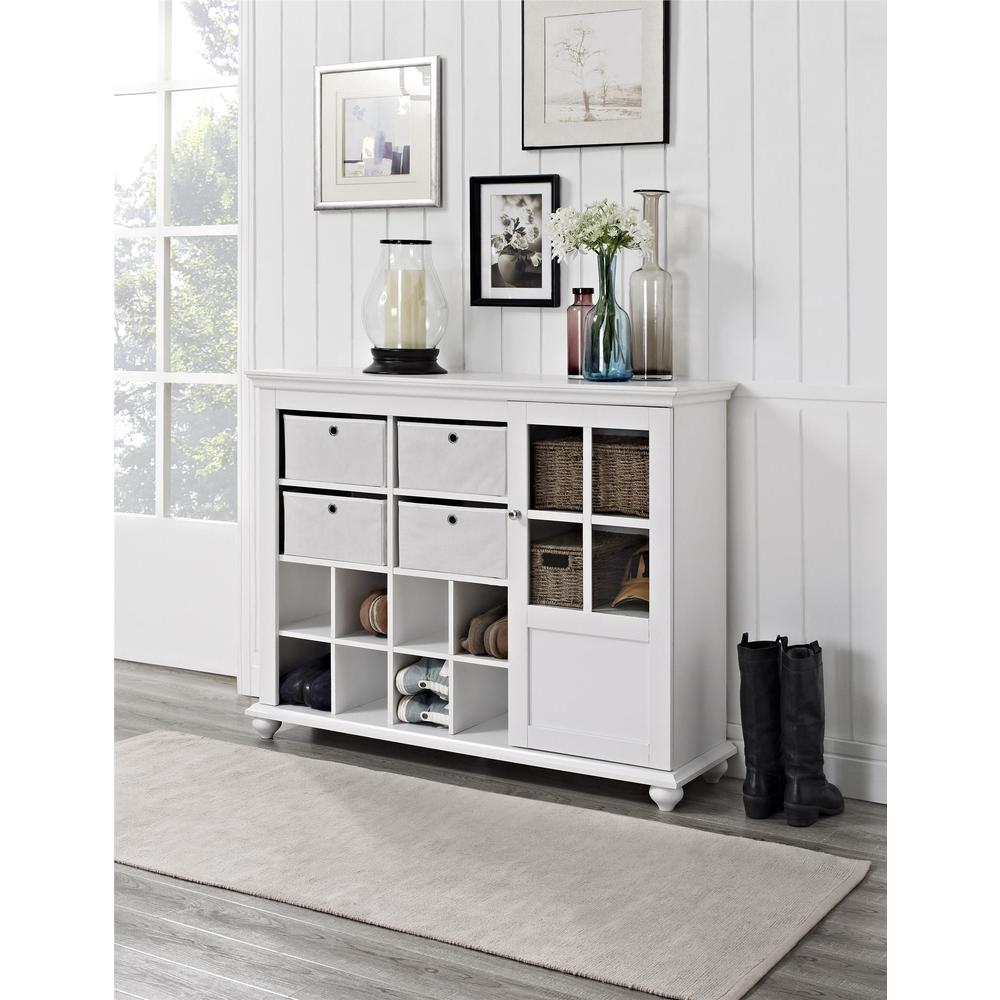 Ameriwood Home Reese Park 4-bin Storage Cabinet