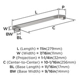 Amerock Blackrock Kitchen Cabinet Pull