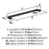 Amerock Blackrock Kitchen Cabinet Pull