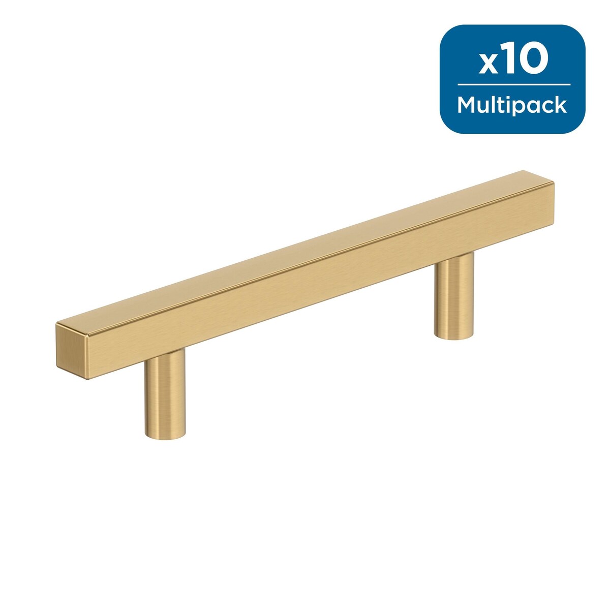 Amerock Square Cabinet Bar Pull for Cabinet, Drawer, or Furniture