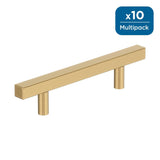 Amerock Square Cabinet Bar Pull for Cabinet, Drawer, or Furniture