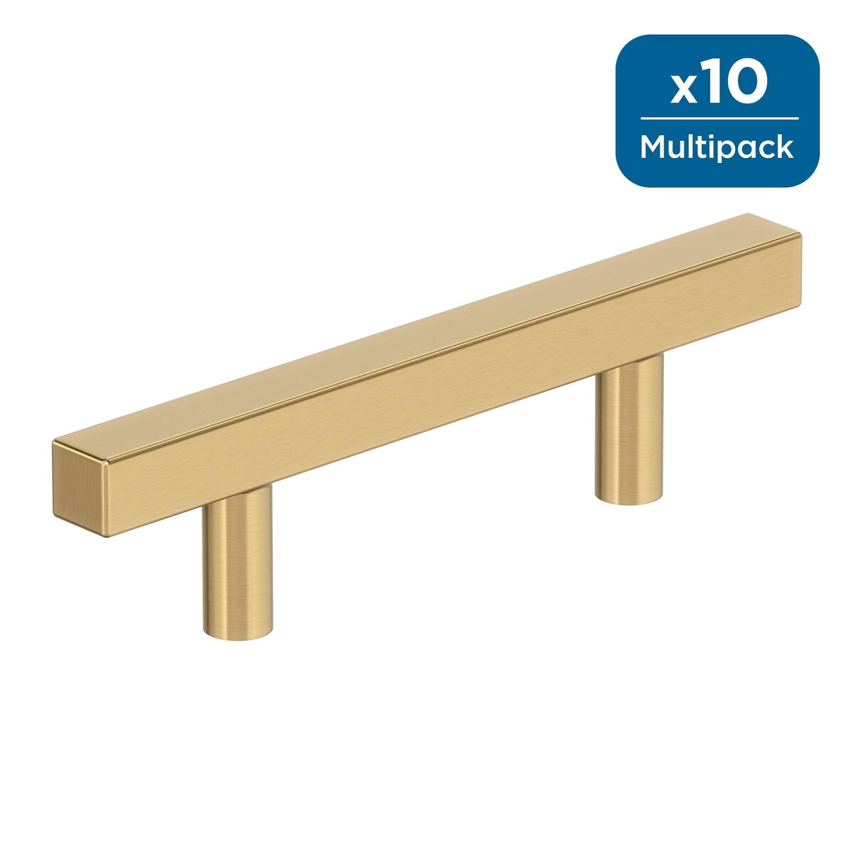 Amerock Square Cabinet Bar Pull for Cabinet, Drawer, or Furniture