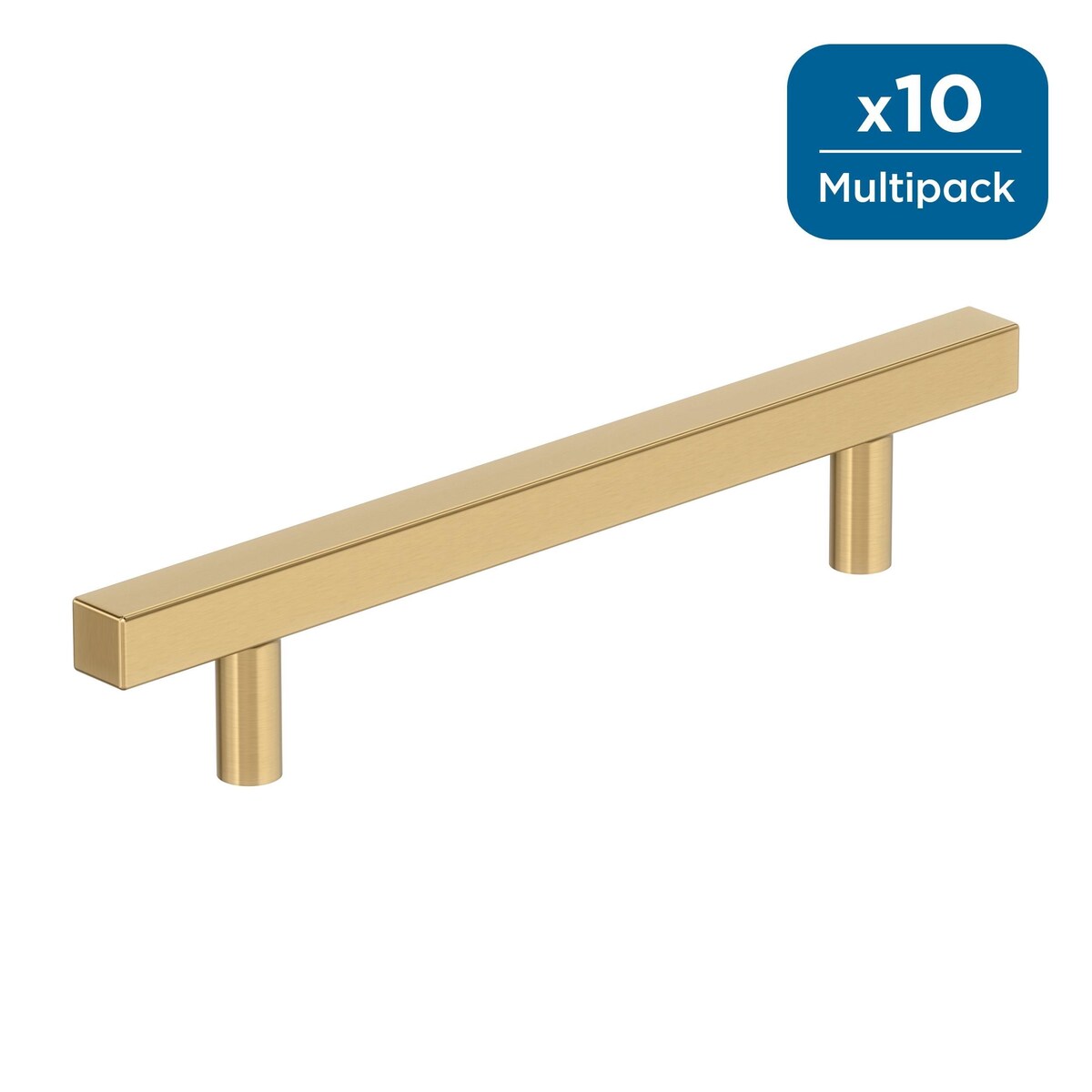 Amerock Square Cabinet Bar Pull for Cabinet, Drawer, or Furniture
