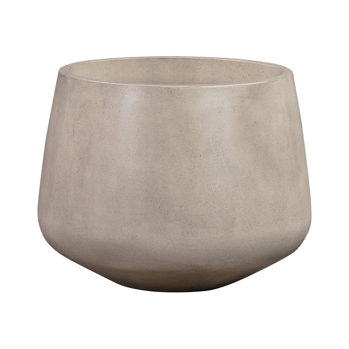Amethyst Modern Lightweight Concrete Indoor or Outdoor Planter