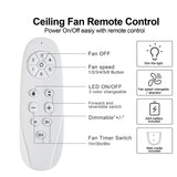 Amici 48 in. Indoor Black Low Profile Standard Ceiling Fan with Bright White Integrated LED Light Kit, Remote Included