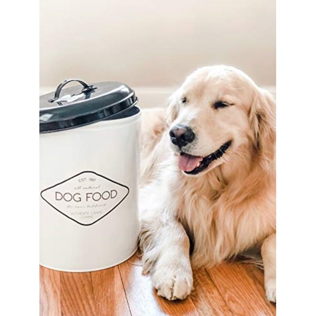 Amici Pet Buster Pet Treat Storage Canister Jar - 9.5"Dia. x 12"H