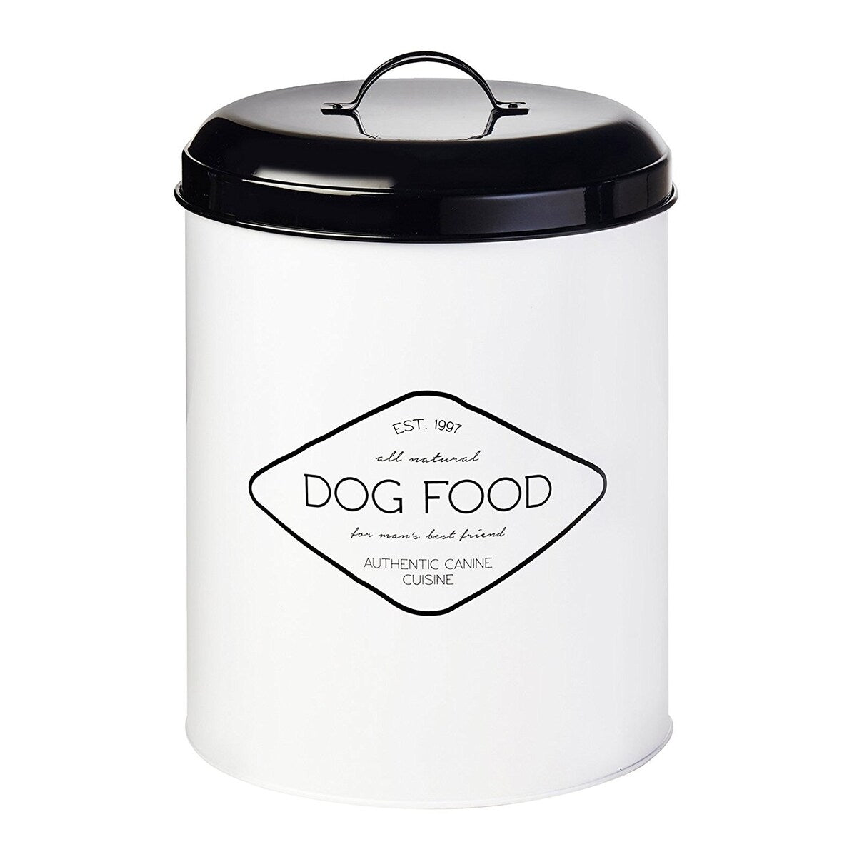 Amici Pet Buster Pet Treat Storage Canister Jar - 9.5"Dia. x 12"H