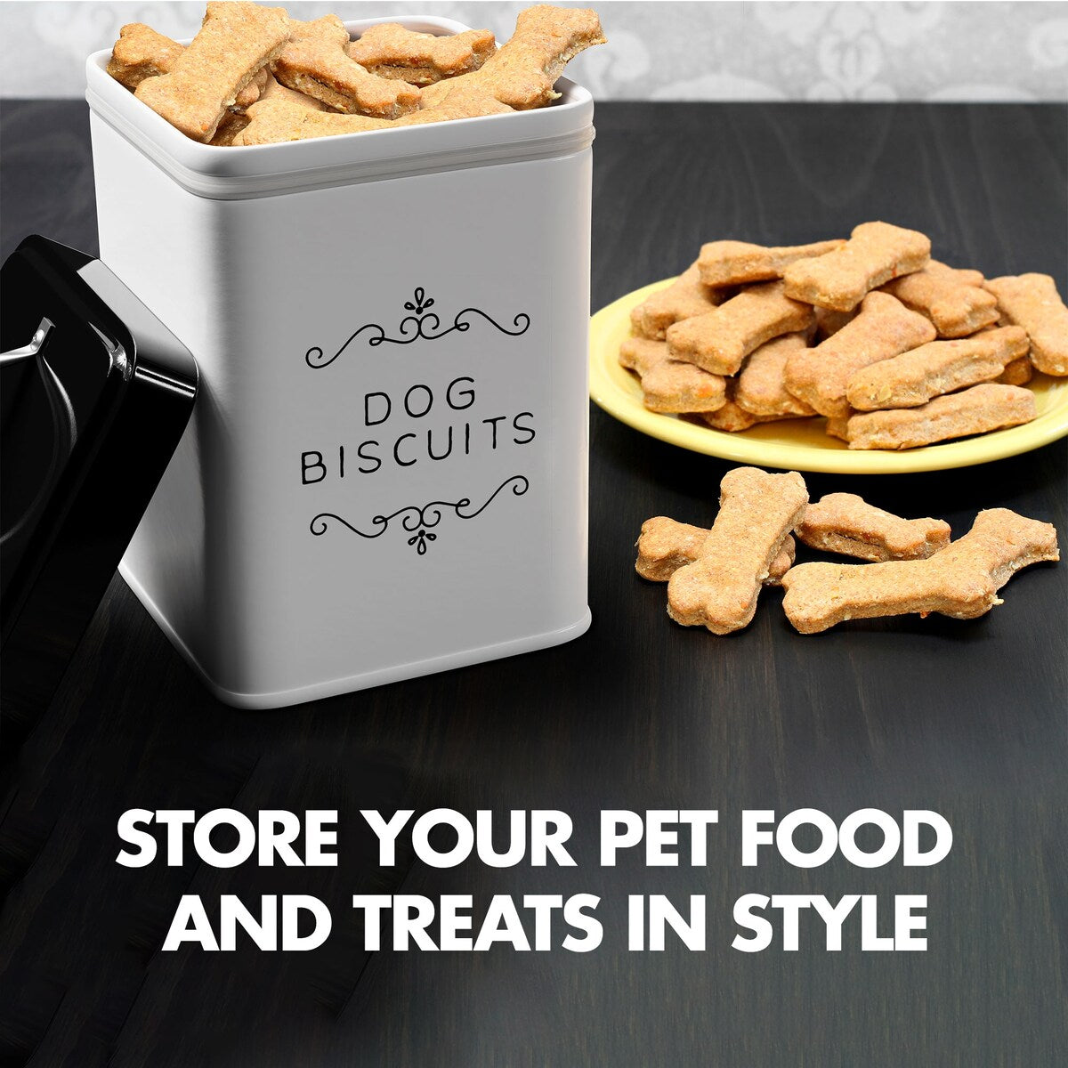 Amici Pet Sparky Treat Collection Storage Canister - 36 oz